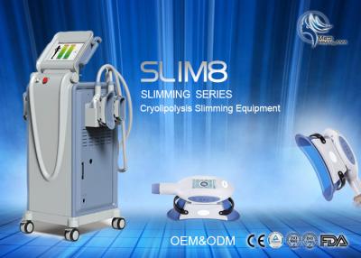 China Weight Loss Coolsculpting Cryolipolysis Slimming Machine With Vacuum LED Cryotherapy for sale