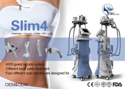 China 5 In 1 Velashape Body Sculpting Machine Vacuum + Mechanical Roller + RF + LED + IR for sale