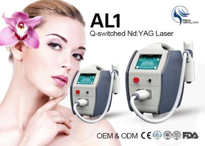 China Powerful 1064 Nm 532nm Q Switch Laser Tattoo Removal Machine 3.5ns Pulse Width for sale