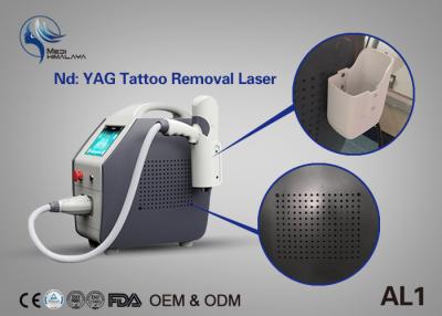 China Best Effective Laser Tattoo Removal Equipment Q Switch Nd Yag Laser With Spot Size Adjustable for sale