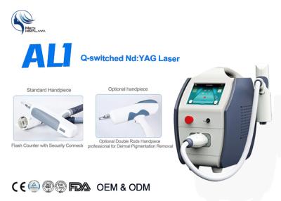 China Portable1064 532nm Laser Tattoo Removal Equipment for sale