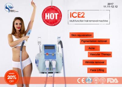 China Permanent SHR IPL Hair Removal Machine 1-10HZ FDA Approved 3000W High Power for sale