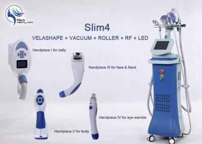 China LCD Screen Vacuum Roller System ValeShape Multi-functions Slimming Machine with 4 handpieces for sale