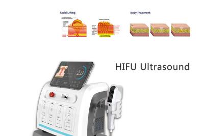 China High Intensity Focused Ultrasound Face Lifting Hifu Machine With 3 Imported Cartridge for sale