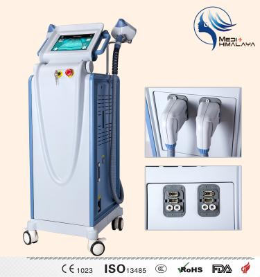 China Multi - function Vertical Skin Rejuvenation Hair Removal Machine IPL RF For Female for sale