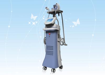 China Vertical 4 Handles Body Sculpting Machine 10MHZ 50 Watt Vacuum Slimming Machine for sale