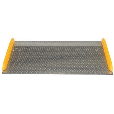 China China Material Handling Factory Aluminum Dock Board With Steel Restriction for sale