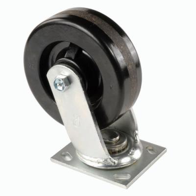 China Rigid Heavy Duty Swivel Plate Caster 6