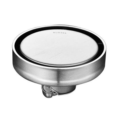 China Modern Round Shower Floor Drain Anti Smell Bathroom Tile Insert Floor Drainer With Removable Filter Cover for sale