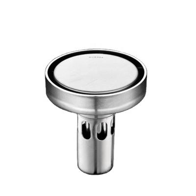 China Modern Round Shower Floor Drain Anti Smell Bathroom Tile Insert Floor Drainer With Removable Filter Cover for sale