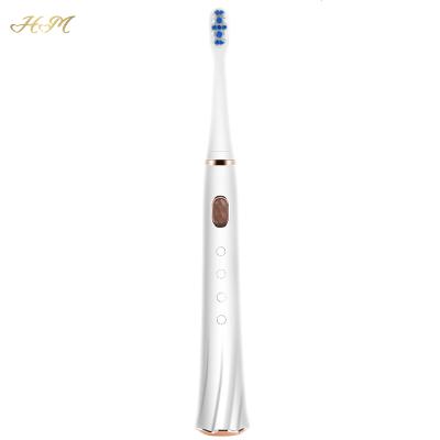 China Handheld Custom Oral Care Sonic Brush Soft Rechargeable Electric Sonic Care Toothbrush for sale