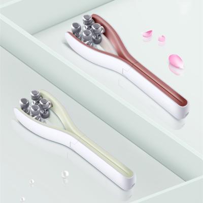 China 2022 New Blood Vessels Removal Beauty 2 In 1 EMS RF Skincare Face Lifting Tightening Rejuvenated Facial Roller Massager for sale