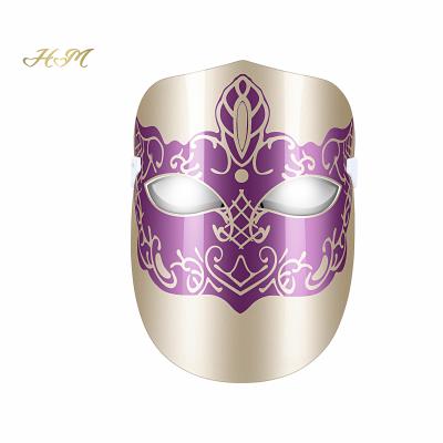 China Skin Tightening Facial Beauty Device Portable Home Use 36 LED Face Massager Mask Therapy Mask for sale