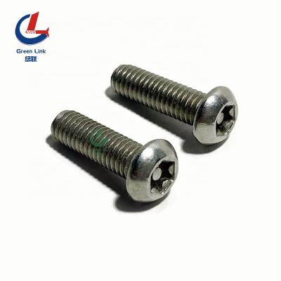 China Pan Stainless Steel Pan Head Security Torx Screw Tamper Resistant Security Torx Screw Pin for sale