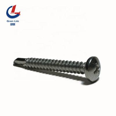 China Pan Stainless Steel 304 316 Phillips Pan Head Self Drilling Screw for sale