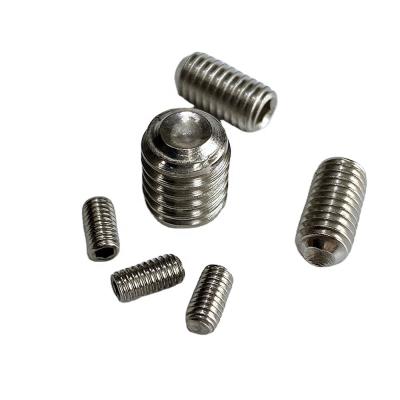 China General Industry DIN913 DIN916 Stainless Steel Hex Socket Worm Cup Point Set Screw for sale