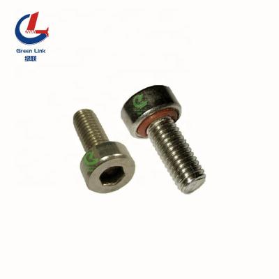 China Stainless Steel Allen Head Sealing Screw Ss 304 Din Ss316 912 Flat Hex Socket Washer Screw With O Ring for sale