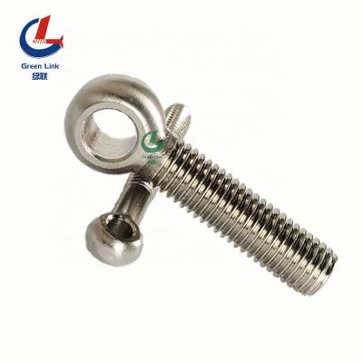 China Stainless Mining Ss304 Ss316 M3 M5 M6 M8 M10 M12 M16 Stainless Steel Eye Bolt Eye Bolt Supplier for sale