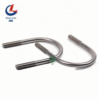 China Stainless Steel Stainless Steel U Bolt Din3570 Ss201 Ss304 Ss316 U Bolt for sale