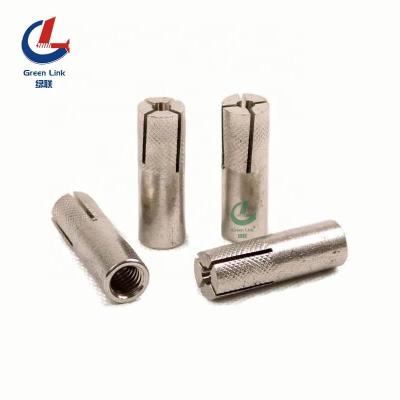 China Heavy Industry Stainless Steel Drop In Anchor M6 M8 M10 M12 M16 M20 Ss304 Ss316 Drop In Anchors For Construction Industry for sale