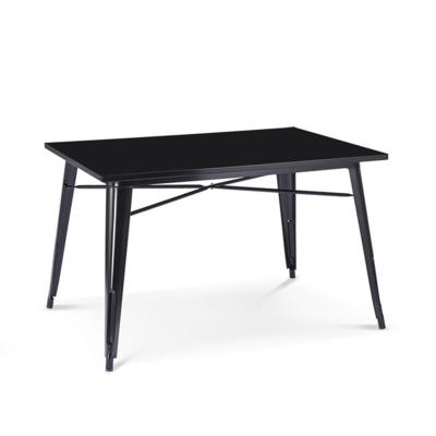 China Hot selling new model convertible retro industrial metal dining table for sale