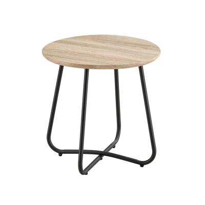 China Table Side End Table (Size) Modern Adjustable Metal Small Size Wooden Legs Top for sale