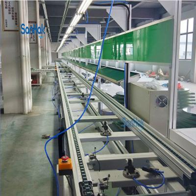 China Led TV Assembly Line PLC Control Double Speed ​​Automatic LED TV Chain Assembly Line For Making TV for sale