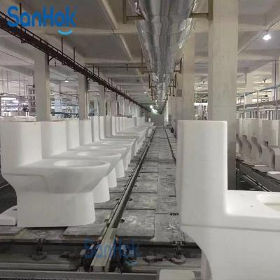 China Effortless Automatic Machinery Repair Shops Carbon Steel Water Closet Production Line for sale