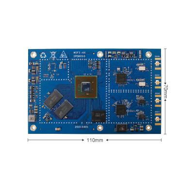 China Embedded Dual Frequency WLAN 1800mbps Wifi6 802.11ax 2x2 MIMO PCIe 3.0 USB 2.0/3.0 Wifi Module for sale