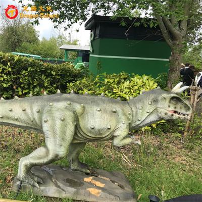 China Outdoor& Animaltronics 3D Park Dinosaur Indoor Realistic Remote Control Carnotaurus for sale