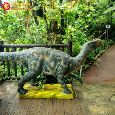 China Outdoor& Indoor Park Life Size Animatronic Dinousaur Iguanodon Dinosaur Silicone Molds For Playground for sale