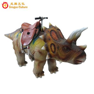 China Outdoor& Real Size Indoor Simulation Park Walking With Triceratops Dinosaur Birthday Events for sale