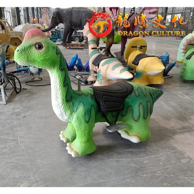 China Silicone Kids Dinosaur Animatronic Robotic Animal Ride For Amusement Park Kids Playground for sale