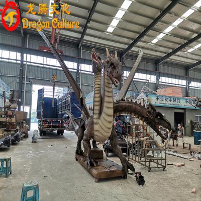 China Living Roaring Large Dragon Models Animatronic Outdoor and Indoor Playground for Park for sale