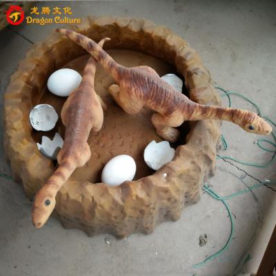 China Outdoor& Indoor Park High Simulation Dinosaur Hatching Eggs, Life Size Growing Dinosaur Eggs for Exhibition for sale