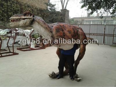 China Amusement Park Life Size Inflatable Dinosaur Costume New for sale