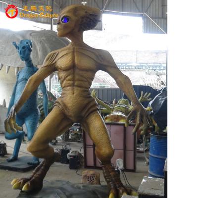 China Outdoor& Custom Large Park Indoor Life Size Animatronic Silicon Monster Rubber High for sale