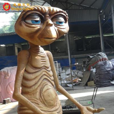 China Outdoor& indoor park customized life-size model from E.T. The Realistic Animatronic Simulation Extra-Terrestrial For Sale for sale