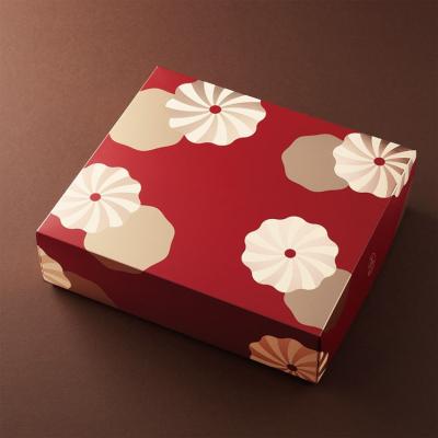 China Wholesale Recycled Materials Luxury Recycled Custom Printed Red Flower Logo Gift Packaging Aircraft Product Corrugated Paper Box for sale