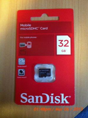 China SanDisk Micro SDHC(TF) Card Class2 (32GB) Price $50 for sale