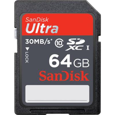 China SanDisk 64GB SDXC Card Ultra Class 10 UHS-I Price $20.5 for sale