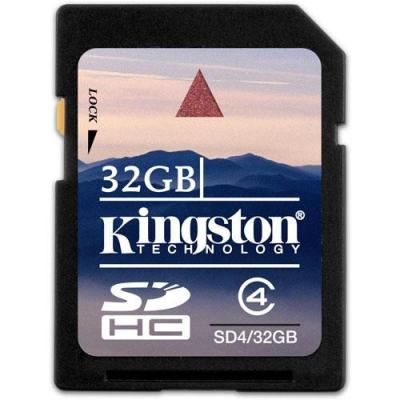 China Kingston 32GB SDHC Card Class 4 Price $8.2 for sale