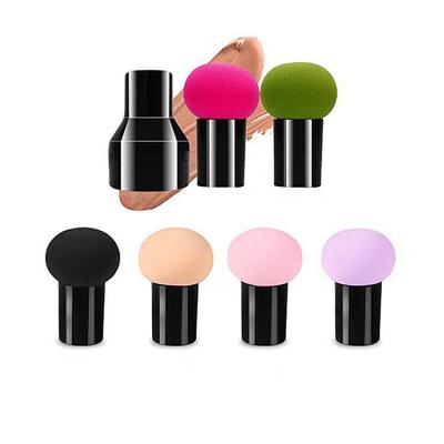 China Washable Beauty Women Foundation Cream Sponge Make Up Set Tools Mushroom Makeup Master Sponge Puff Bar Cosmetic Blender With Storage Box for sale