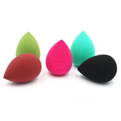 China Wholesale Washable Beauty Private Label Water Drop Sponges Egg Black Soft Blender Vegan Custom Makeup Sponges Blender Latex Free for sale