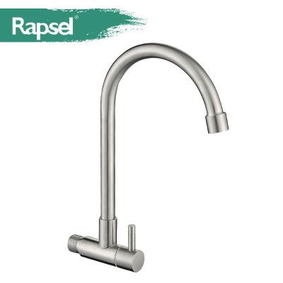 China Faucets Rapsel Design New Metered Wall Install Stainless Kitchen Faucet for sale