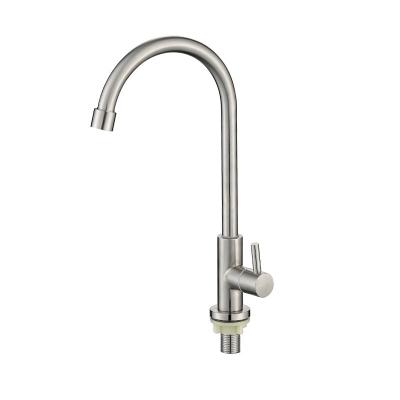 China Faucets Rapsel SUS 304 Stainless Steel Electric Cold Water Sink Faucet for sale