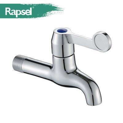 China Custom OEM ODM OBM Rapsel Brass Chrome Single Lever Wall Mounted Cheap Bibcock for sale