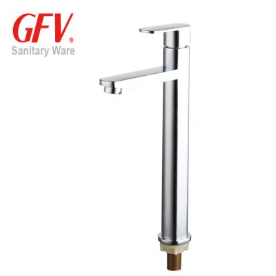 China Newest Design Metered Faucets Morden Tall Brass Toilet Faucet Bathroom Faucet for sale