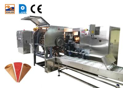 China Automatic Ice Cream Cone Making Machine Snow Waffle Cone Machine 1.5kw for sale