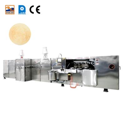 China Stainless Steel Automated Waffle Cone Production Line Snack Making Machine for sale